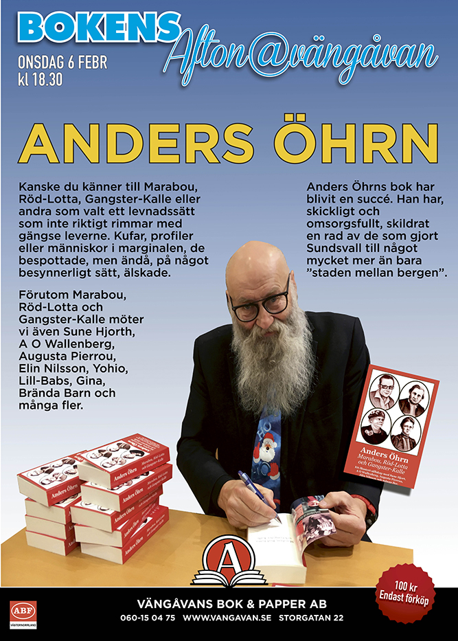 Ny boksignering med Anders Öhrn.